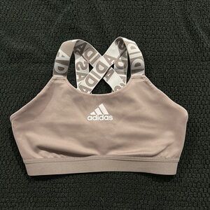 Adidas women’s don’t rest Racerback Aeroready medium support sports bra Size M